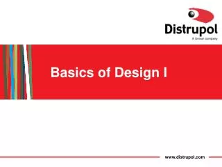 Basics of Design I