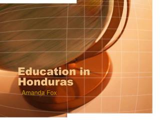 Education in Honduras