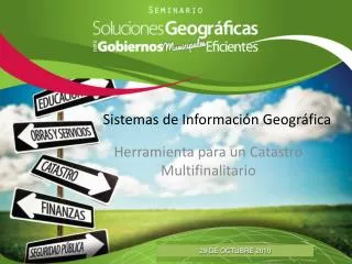 sistemas de informaci n geogr fica
