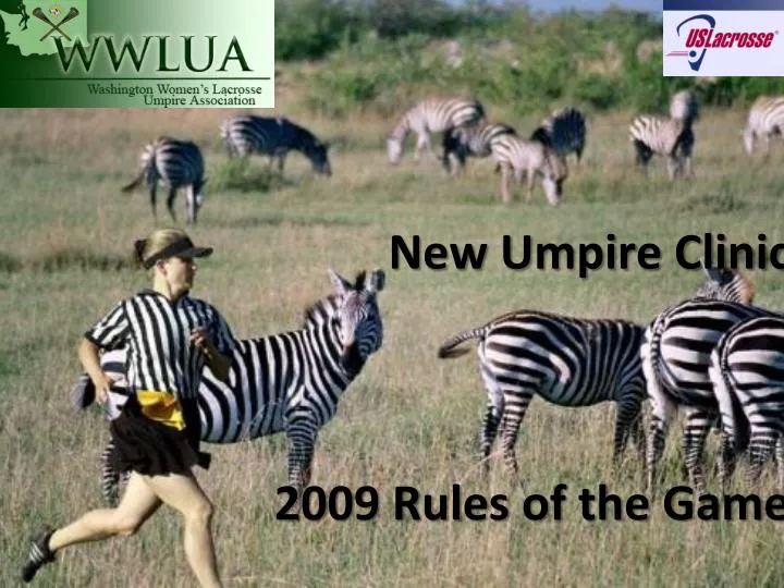 new umpire clinic 2009 rules of the game