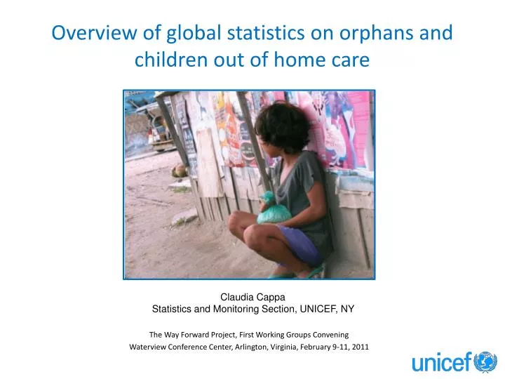 overview of global statistics on orphans and children out of home care