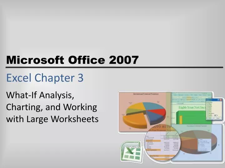 excel chapter 3