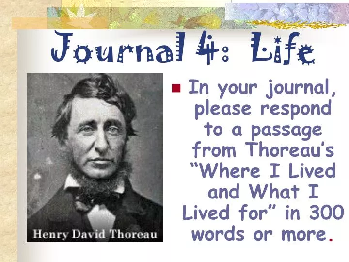 journal 4 life