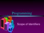 Programming - slide 1