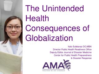 The Unintended Health Consequences of Globalization