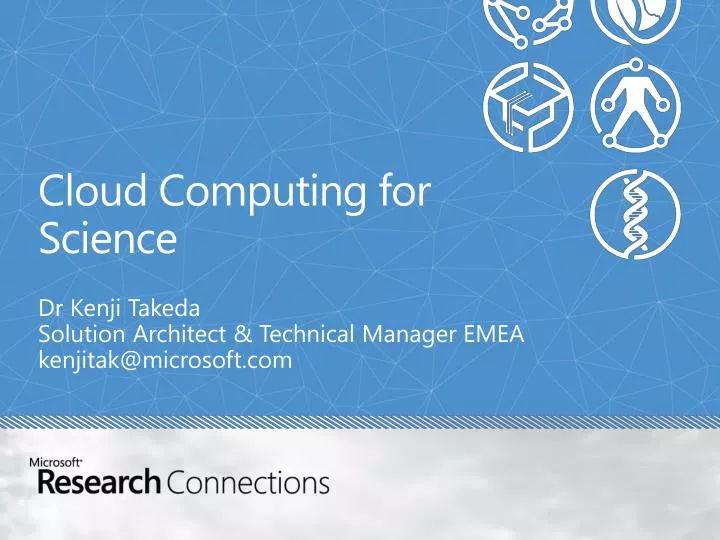 cloud computing for science
