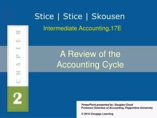 A Review of the Accounting Cycle