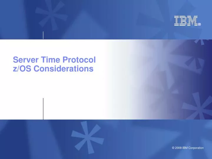 server time protocol z os considerations