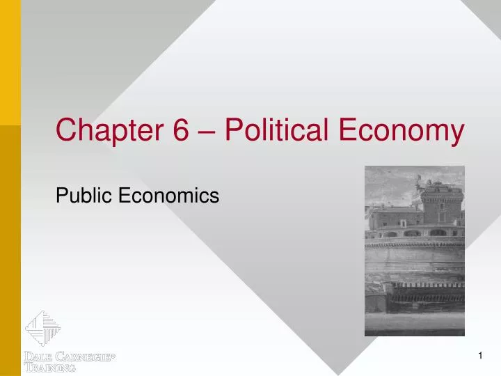 chapter 6 political economy