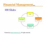 Financial Management model for powerpoint presentations