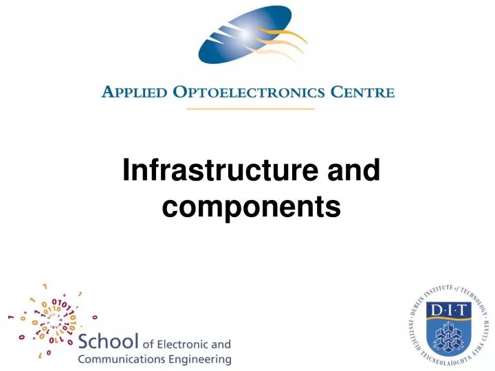 infrastructure and components