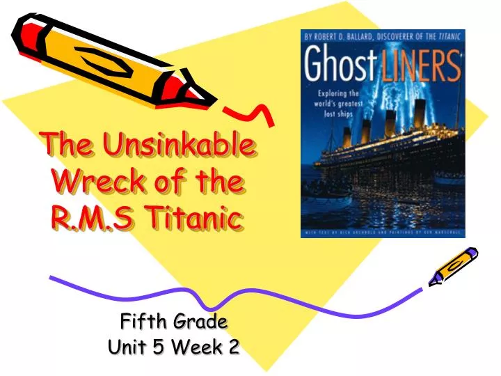 the unsinkable wreck of the r m s titanic