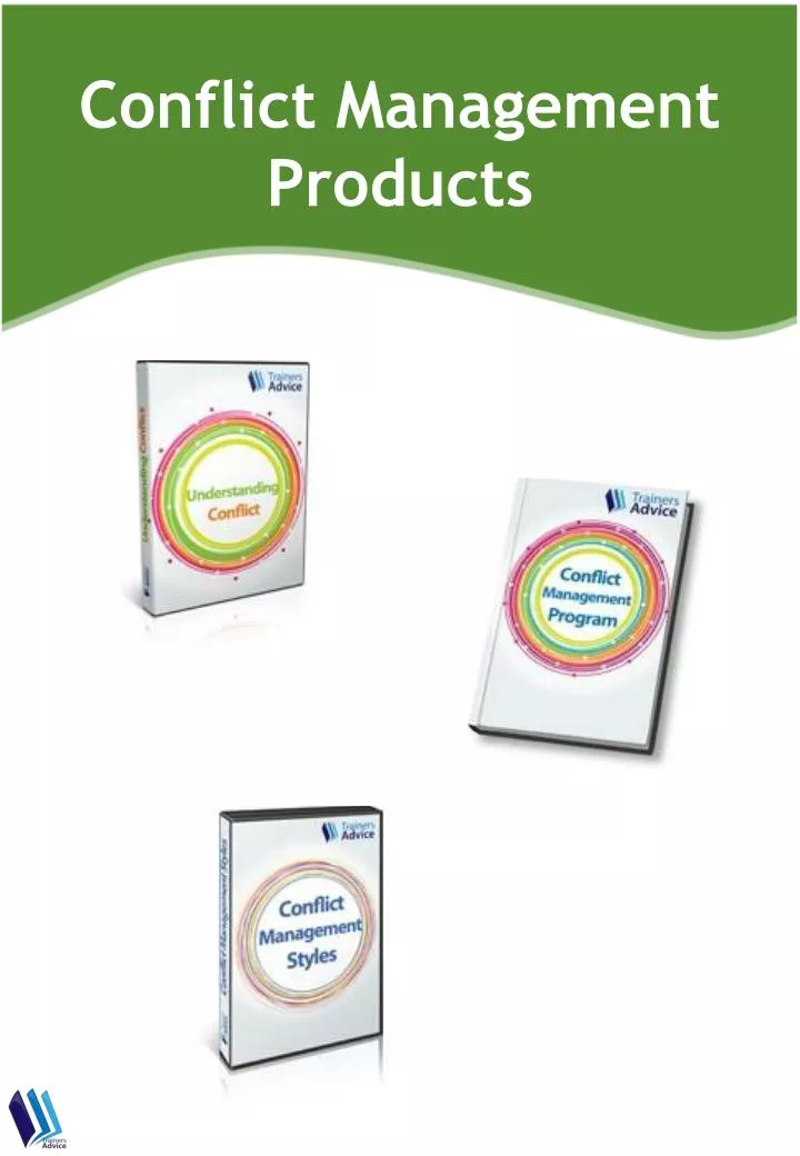 conflict management products