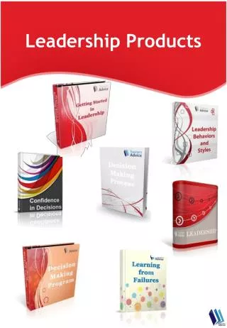 Leadership Training Products Catalog