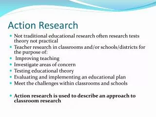 Action Research