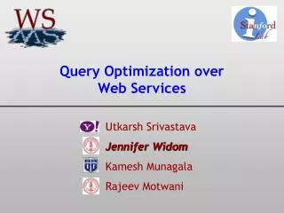 Query Optimization over Web Services