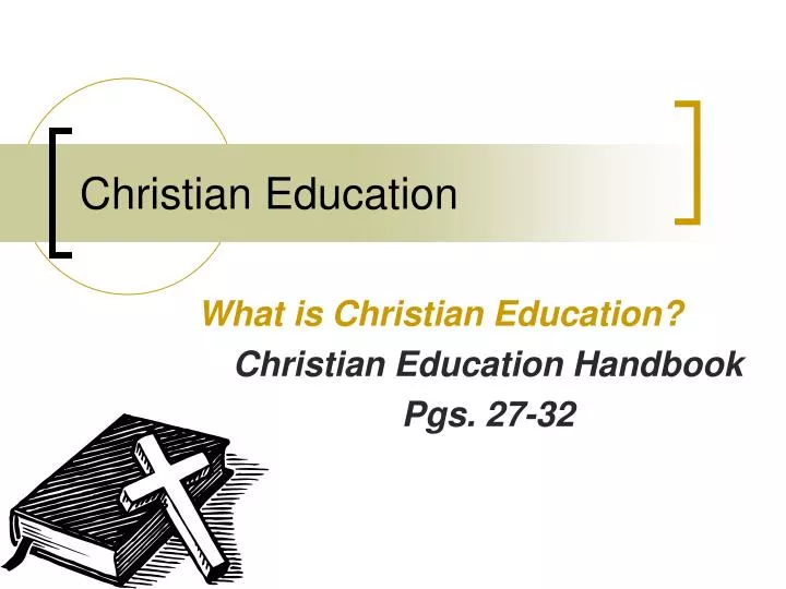 christian education powerpoint presentation