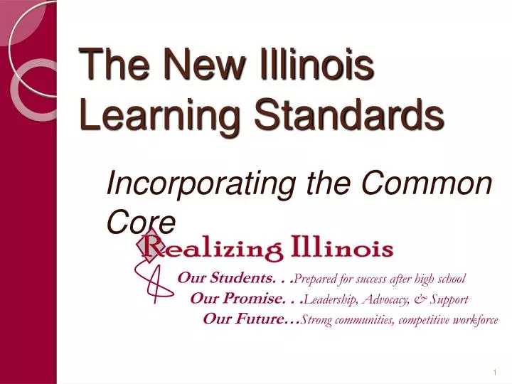 the new illinois learning standards