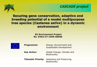 Securing gene conservation, adaptive and breeding potential of a model multipurpose tree species ( Castanea sativa ) in