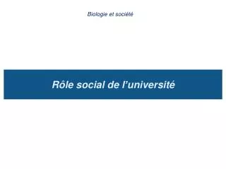 biologie et soci t