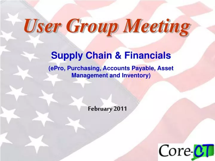 user group meeting