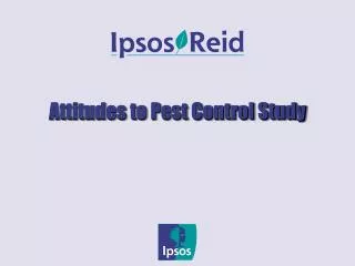 Attitudes to Pest Control Study