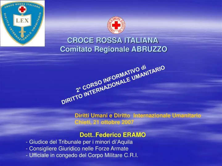 croce rossa italiana comitato regionale abruzzo