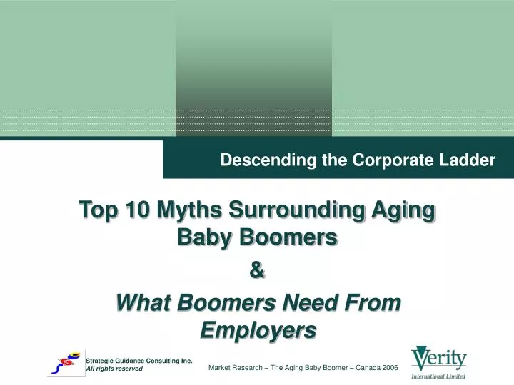 top 10 myths surrounding aging baby boomers what boomers need from employers