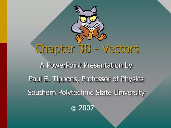 chapter 3b vectors