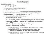 Chromatography Column selectivity - a - slide 1