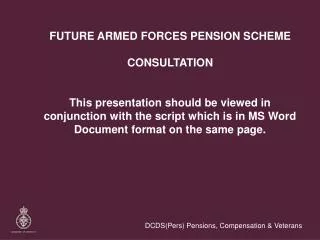 Future Armed Forces Pension Scheme Team