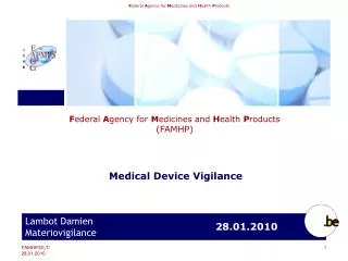 Medical Device Vigilance
