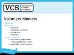 Voluntary Markets - slide 1