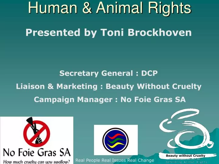 human animal rights
