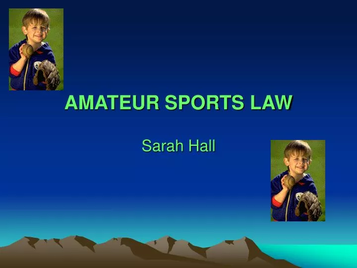 amateur sports law