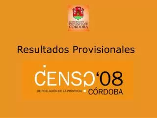 resultados provisionales