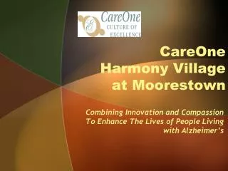 CareOne Harmony Village at Moorestown