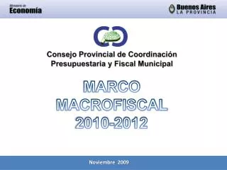MARCO MACROFISCAL 2010-2012
