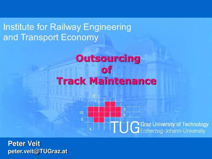 outsourcing of track maintenance