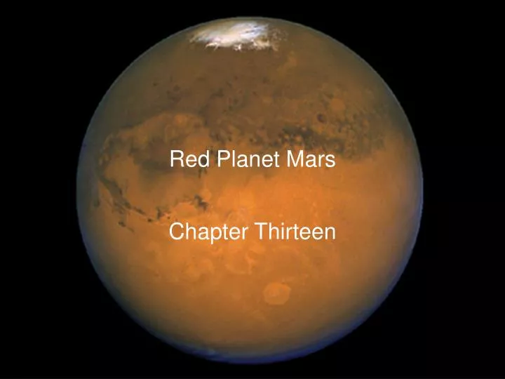 red planet mars