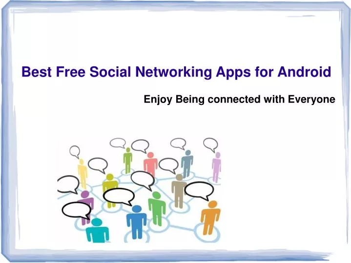 best free social networking apps for android