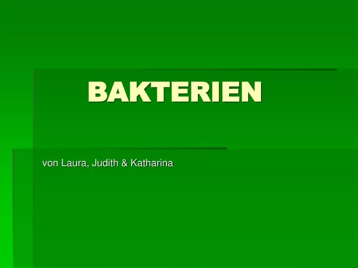 bakterien