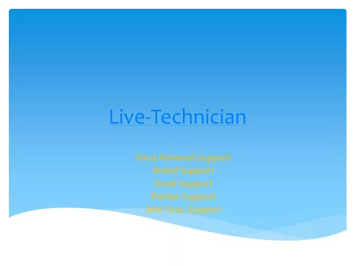live technician