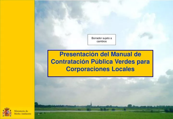 presentaci n del manual de contrataci n p blica verdes para corporaciones locales