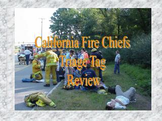 California Fire Chiefs Triage Tag Review