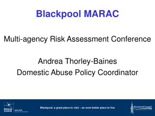 Blackpool MARAC