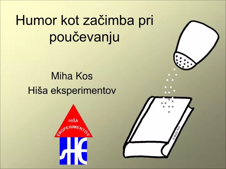 humor kot za imba pri pou evanju