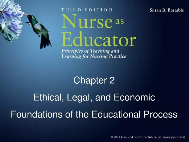 chapter 2 ethical legal and economic foundations of the educational process