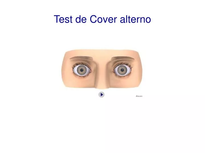 test de cover alterno