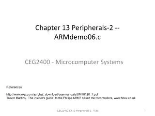 Chapter 13 Peripherals-2 -- ARMdemo06.c